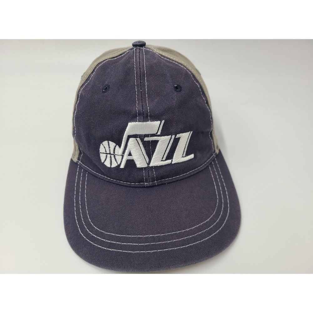Utah Jazz Delta Snapback Hat Cap SGA Cotton Men Women‎ NBA Basketball Blue Gray